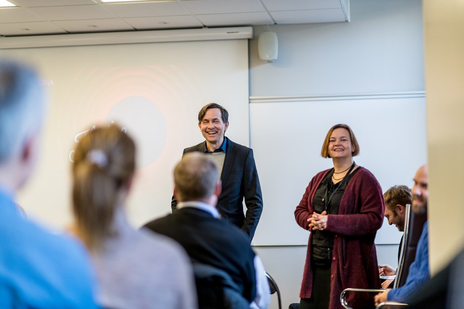 Salve Jortveit og Cesilie Bollingmo, Kantar Media