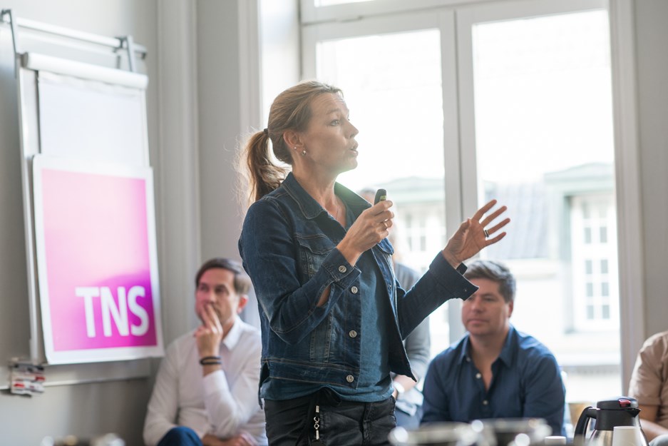 Kari Nordstad presenterer Social Media TrackerKari Nordstad presenterer Social Media Tracker