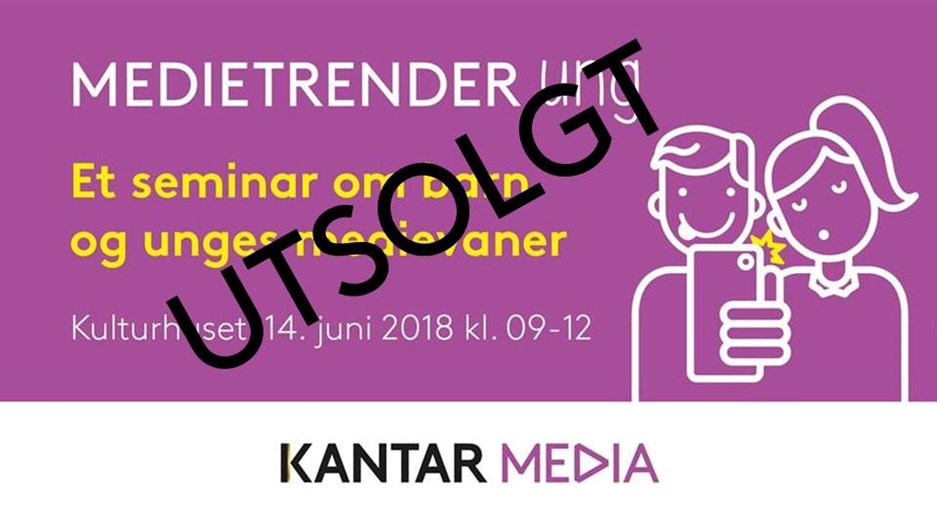 Medietrender UNG - utsolgt