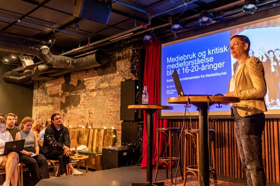 Direktør Mari Velsand fra Medietilsynet