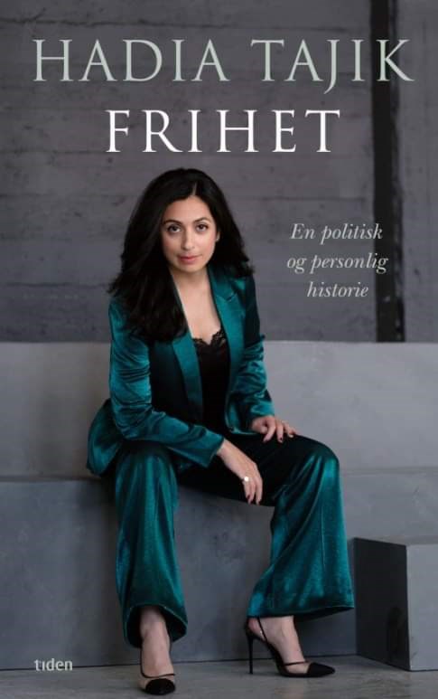 Hadia Tajik bokomslag Frihet